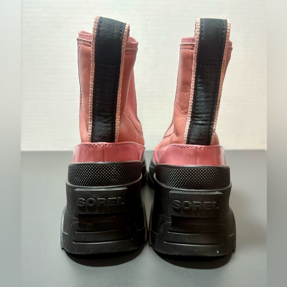 SOREL Brex Pink Chelsea Lux Boots - Picture 6 of 8